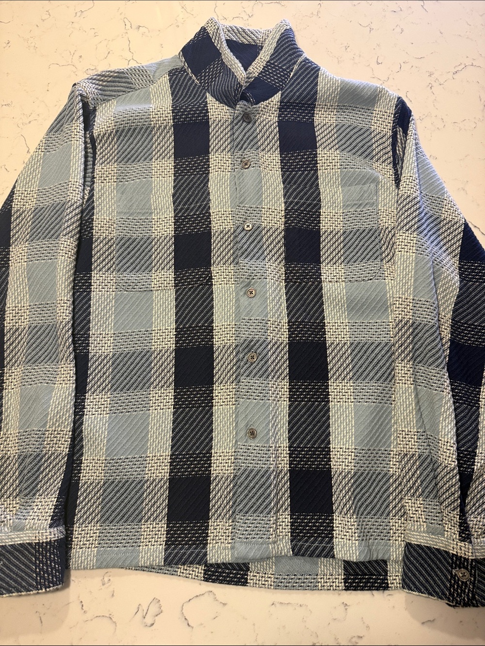 Obey woven flannel shirt